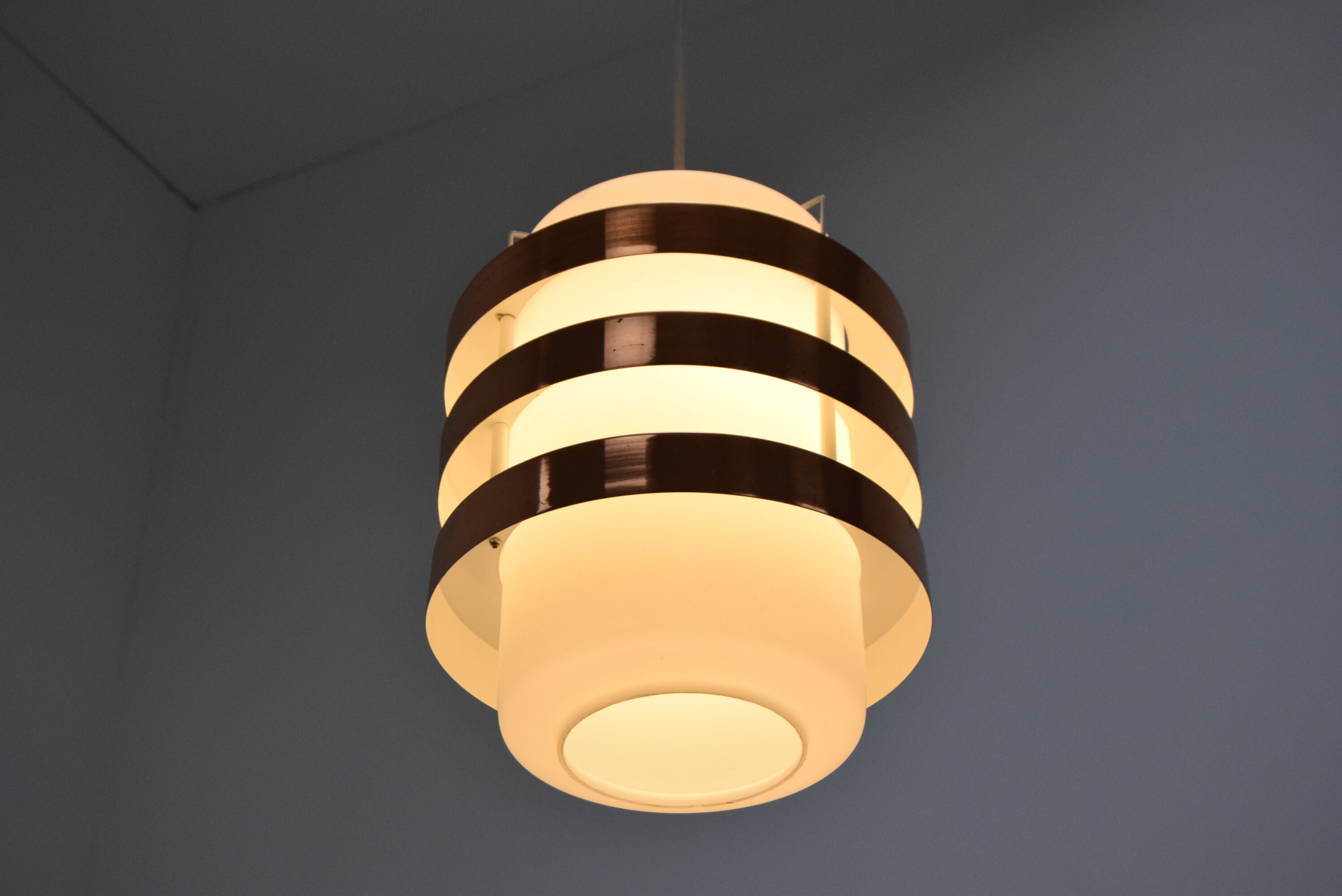 Mid-century Pendant By Drupol, 1970‘s.