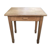 Bureau vintage en bois massif