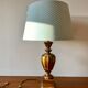Gilded wooden lamp