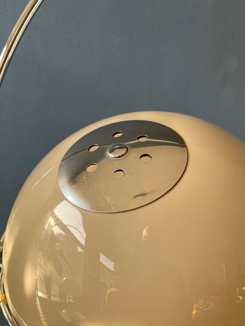 Space Age Mushroom arc floor lamp by GEPO