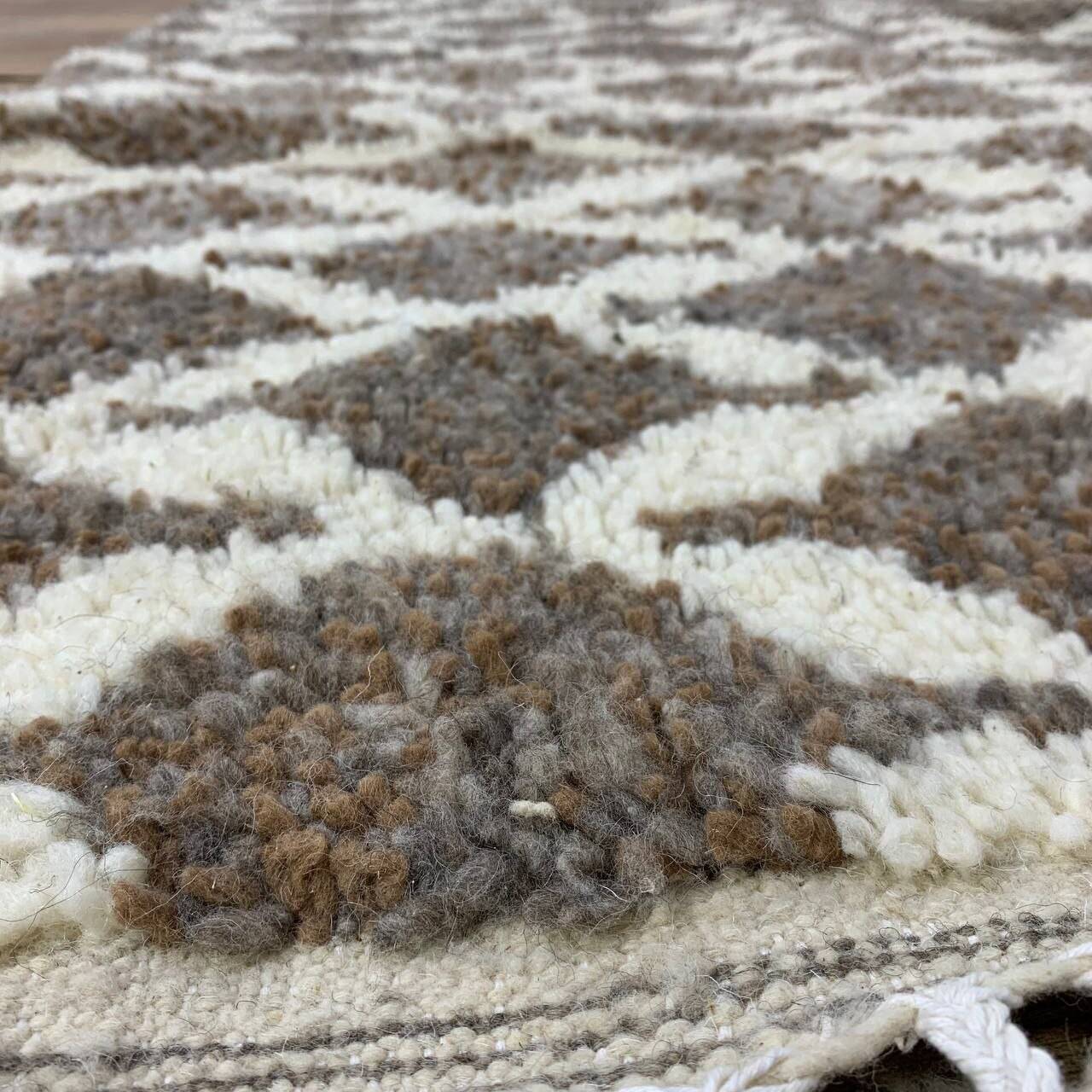 Handmade Moroccan Berber rug 242 X 142 CM