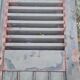 Pair of shutters oak parts with louvers 201,5x106cm