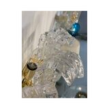 Transparent Lingue Murano Glass Wall Lamp by Simoeng