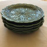 6 plates green slurry cabbage leaf