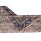 Handmade Turkish Rug for Bohemian and Classic Interiors. Vintage Floral Design Accent Rug
