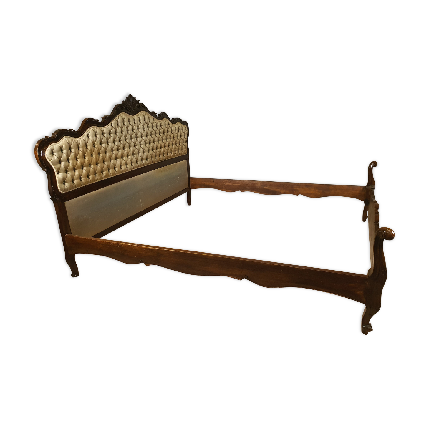 Baroque double bed - 20th century