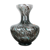 Rare Extra Large Vintage Pop Art Opaline Florence Glass Vase Design, Italy 1970s