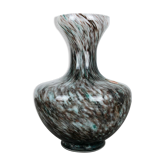 Rare Extra Large Vintage Pop Art Opaline Florence Glass Vase Design, Italy 1970s