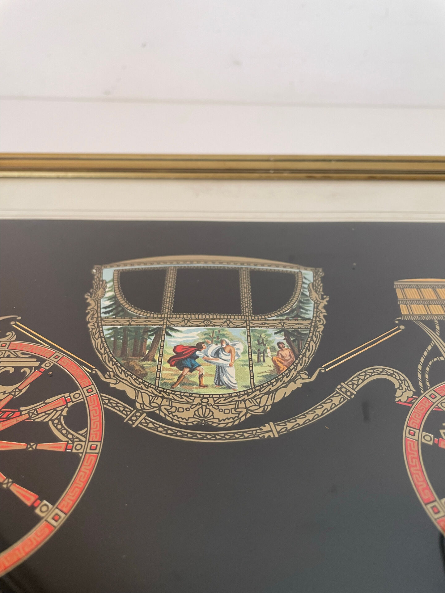 Cadre "Carrosse princier"
