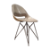 Chaise grise par Miroslav Navràtil édition Vertex 1959