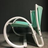 Italian poolside or inside bent plywood lounge chairs 1980'