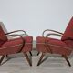 Fauteuils vintage par Jaroslav Smidek, années 1960, Set de 2