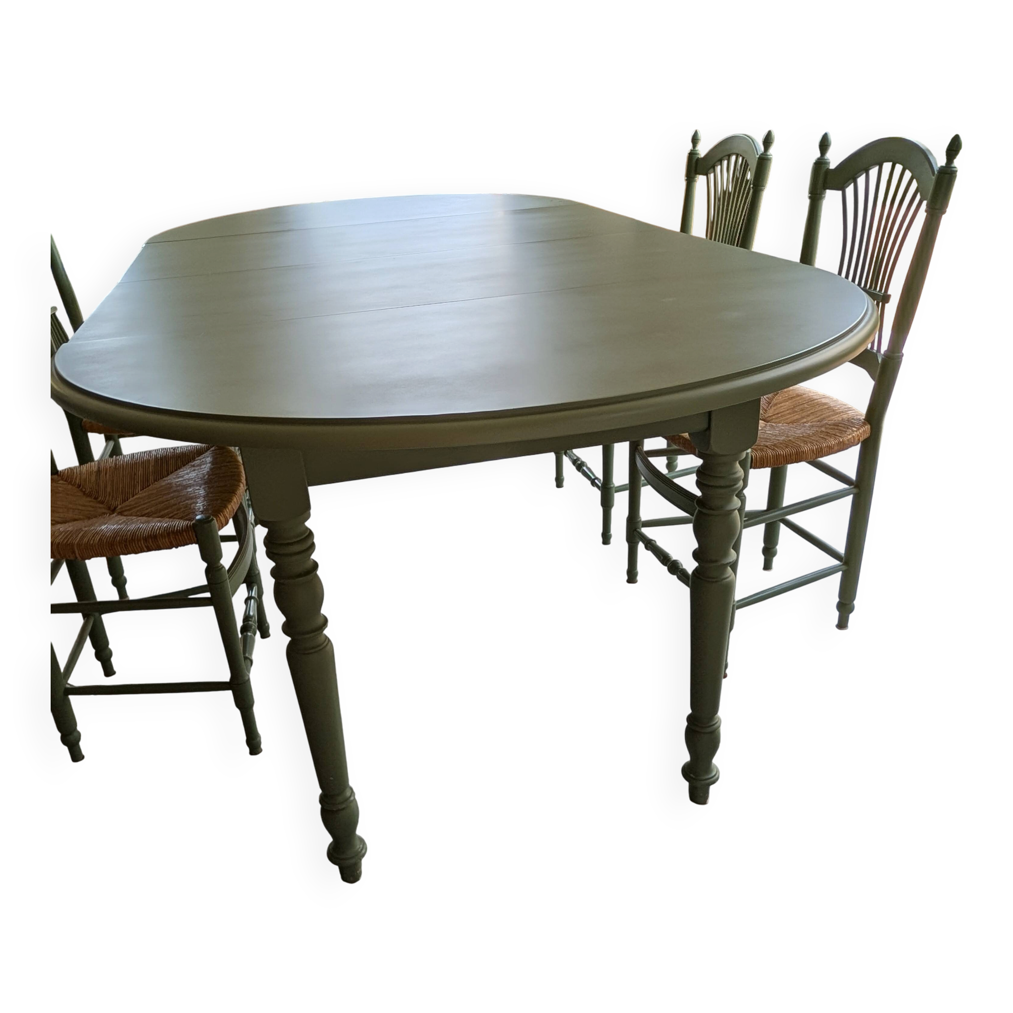 wooden table brand "Un Jardin en Plus", model Giverny