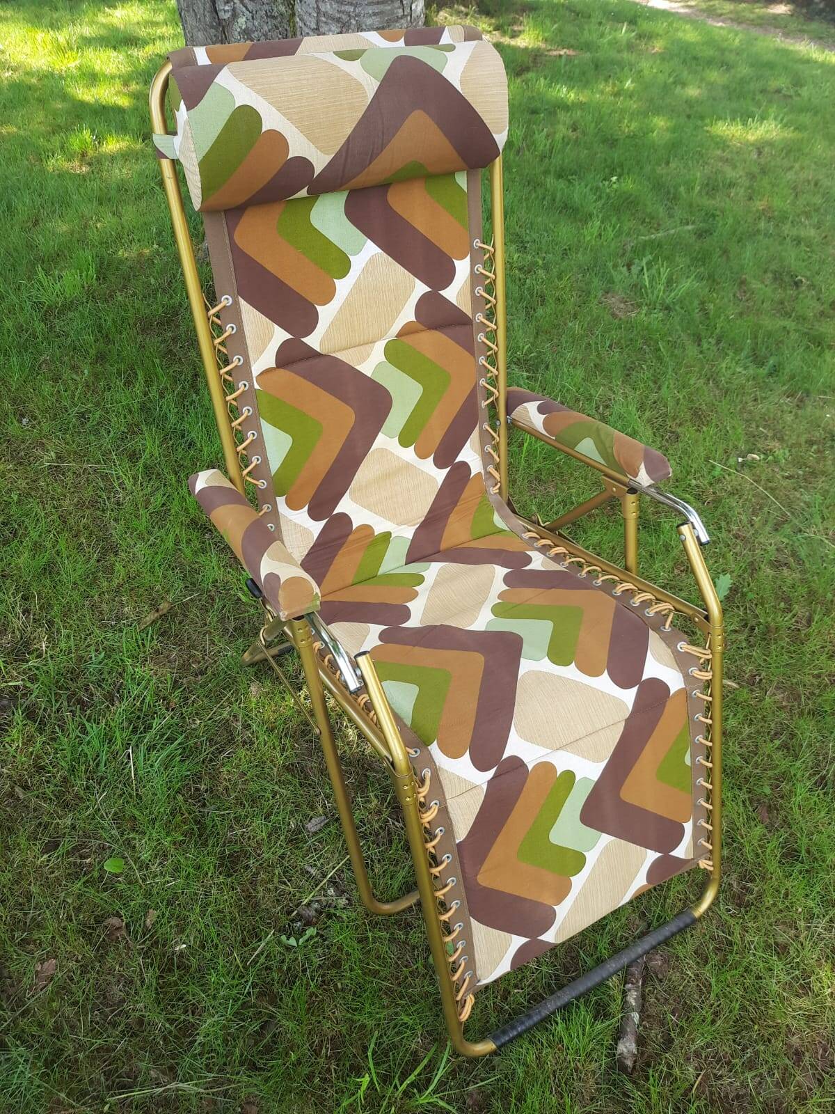 Vintage Lafuma lounge chair