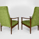 Paire de fauteuils scandinaves, mid-century