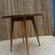 Art Deco walnut side table or coffee table.