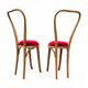 2 x rare bentwood side chair 1960s