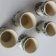Set of 5 old cockroaches demonos floral decoration