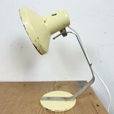 Beige industrial table lamp from Metal Mot, 1960s