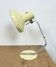 Lampe de table industrielle beige de Metal Mot, années 1960