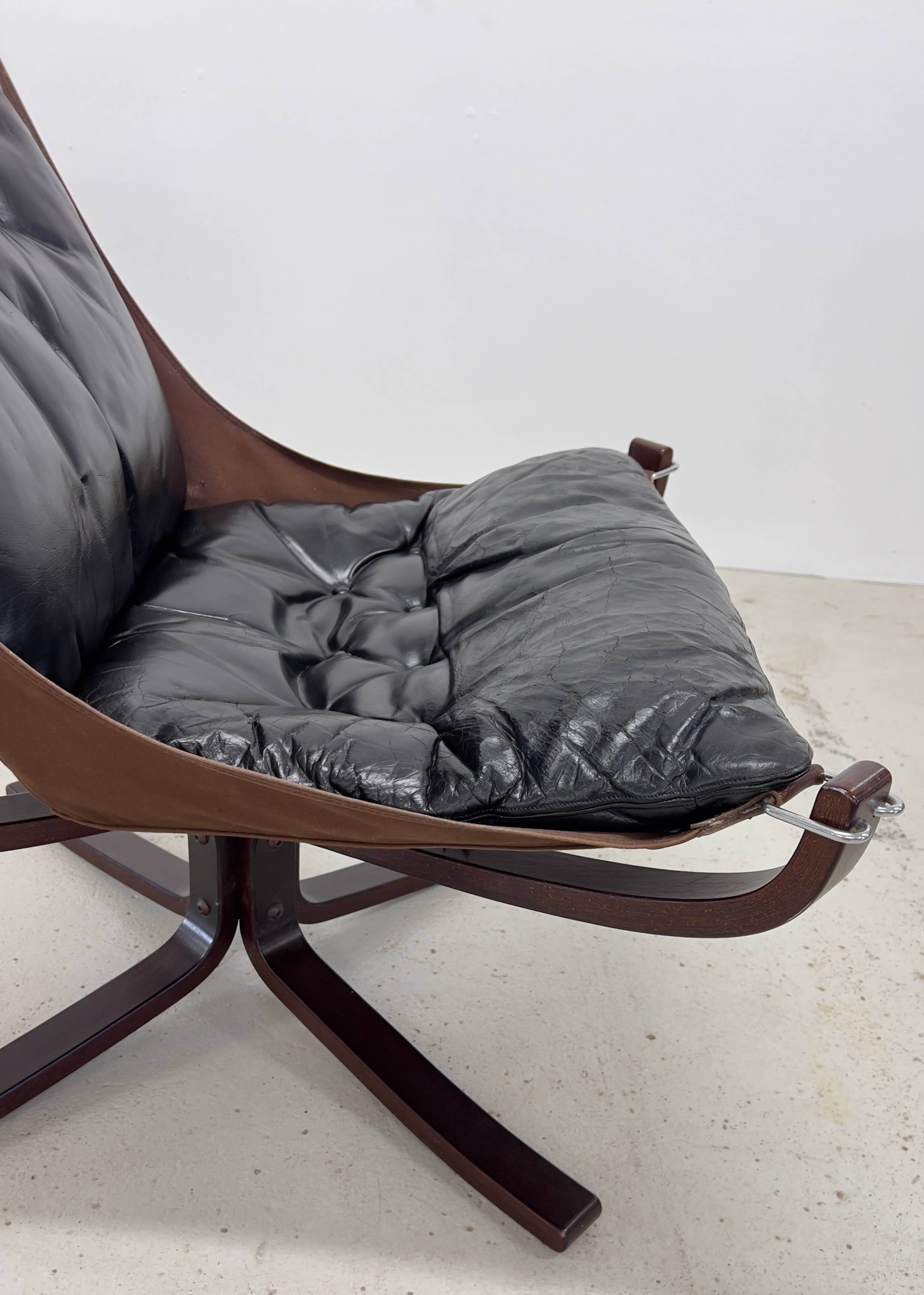 Falcon Chair By Vatne Møbler, 1970s.