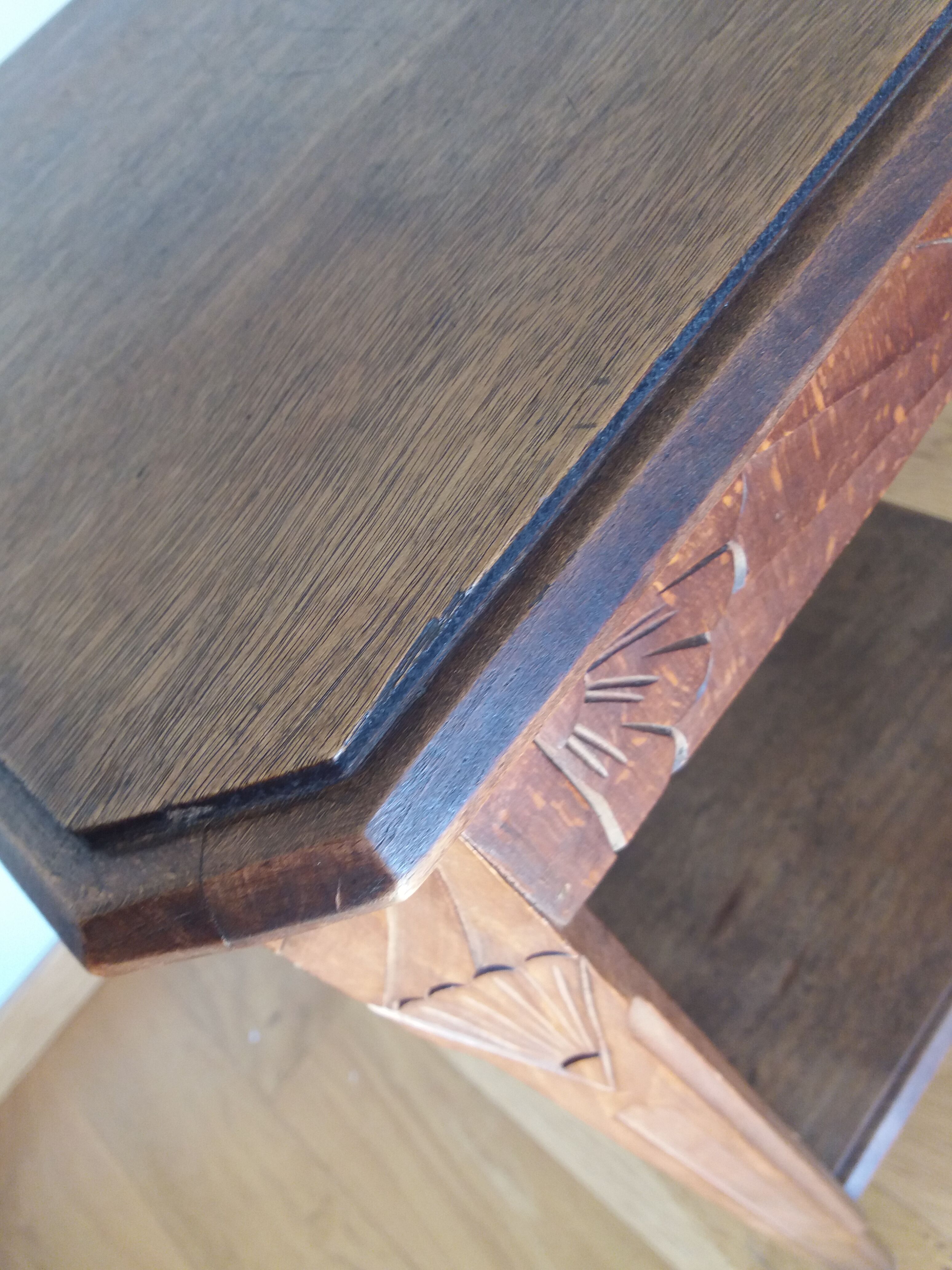 Art Deco wooden console