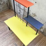 Plant shelf vintage door