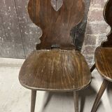 Wooden chairs