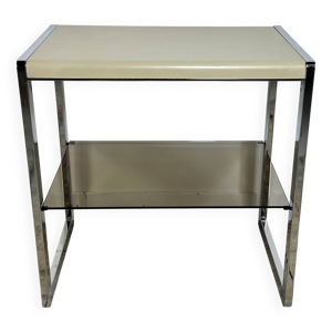 Meuble d'appoint vintage - beige