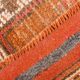 3x13 Orange Beige Vintage Runner Rug, 78x404Cm SK 6391