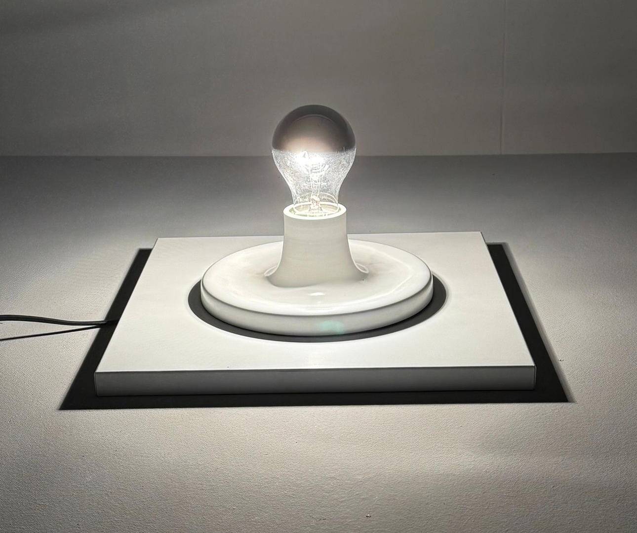 Space Age wall lamp/ceiling lamp, Germany, 1970s.