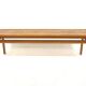Banc scandinave en chêne, Suède, 1960
