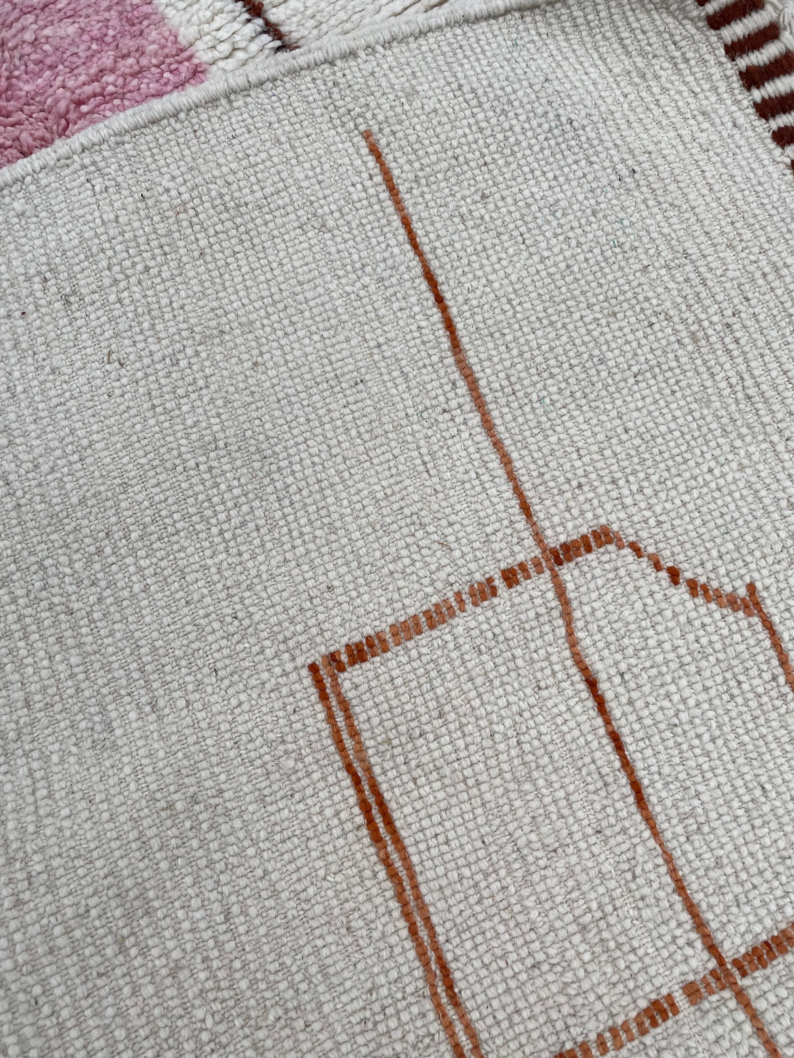 Contemporary Rug Berbere Abstract, 175x240 cm