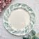 Antique round dish from Terre de Fer "Lilac" – Longchamp 19th century