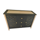 Matte black furniture