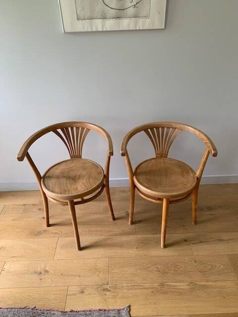 2 chaises Thonet 1900