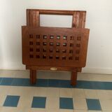 Folding coffee table in solid teak from Borneo