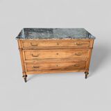 Louis XVI Period Blond Mahogany Chest of Drawers - 18th Century