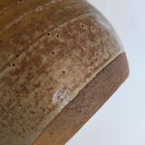 Signed stoneware vase
