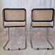 Paire de chaises Marcel Breuer Cesca B32