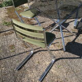 Ensemble table et 4 chaises vintage 1970s