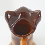 Vintage ceramic cat pitcher  1960