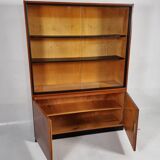 Vintage showcase in birch, 1970s