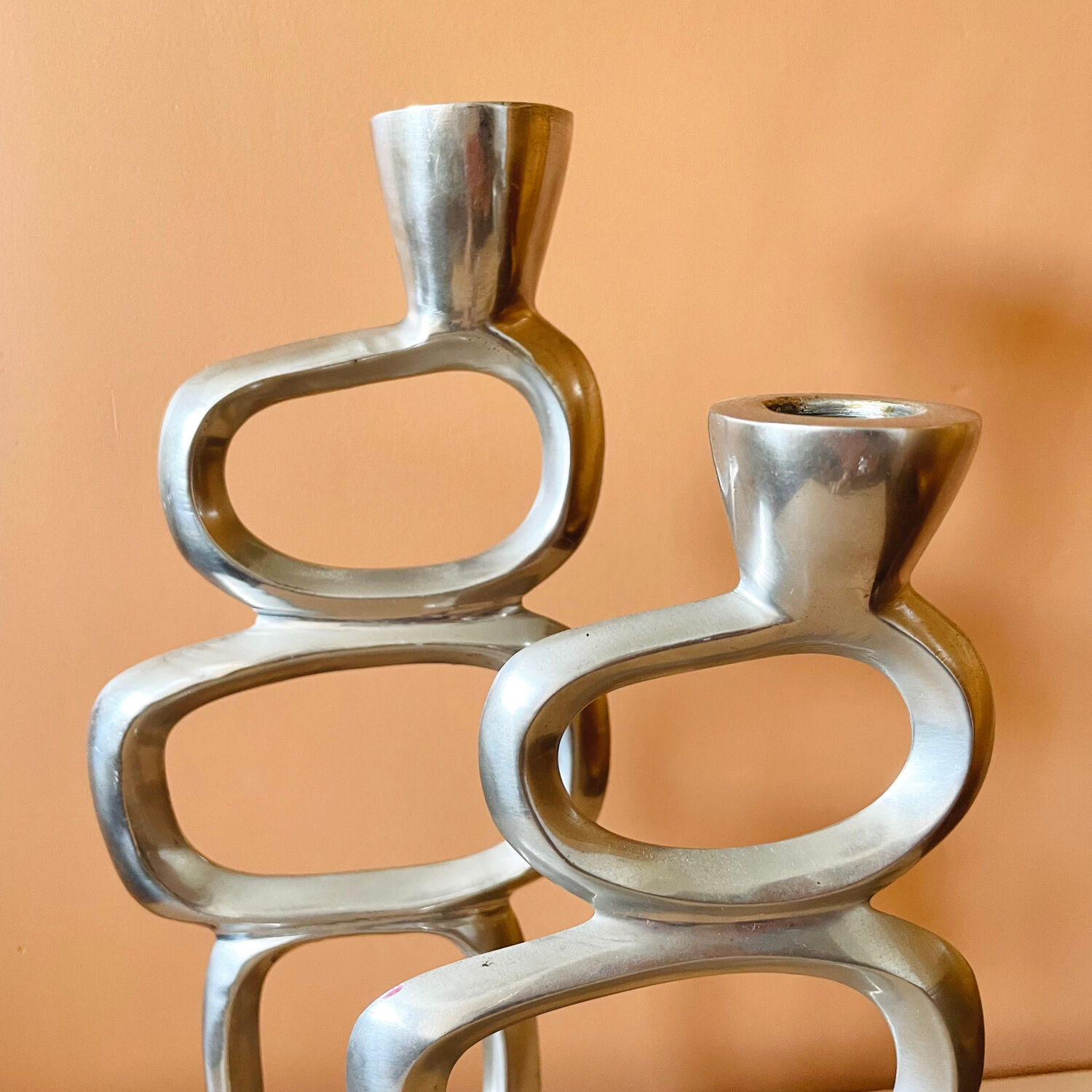 Pair of candlesticks by Matthew Hitlon