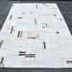 Off-White Neutral Vintage Kilim Rug For Living Room, 190x270 Cm