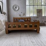 Maison Regain solid double bed 140 cm
