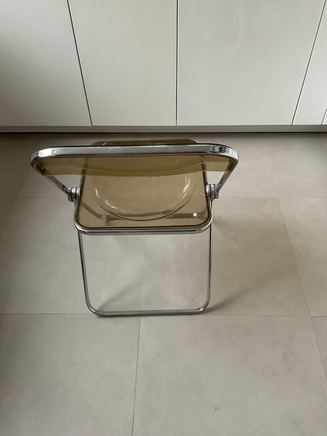 Plia 5 chairs by Giancarlo Peretti for Castelli vintage