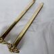 Brass tieback hook, curtain accessory, flower decor