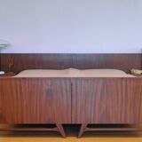 Vintage bed and bedside tables