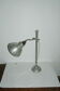 Lampe articulée art-déco laiton nickelé alu